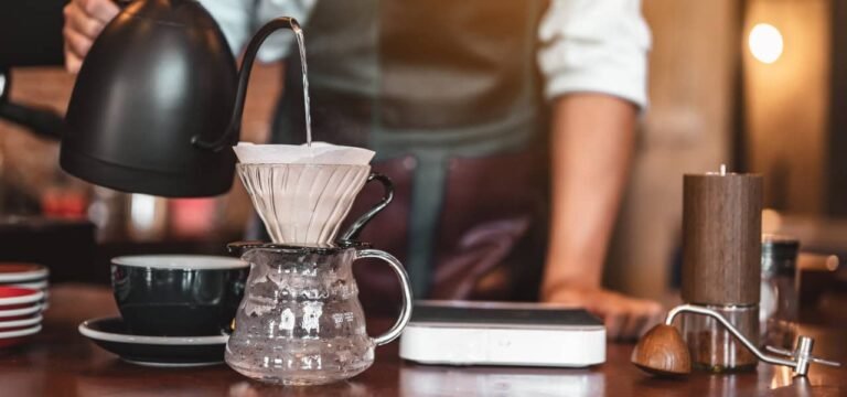 Preinfusion del café