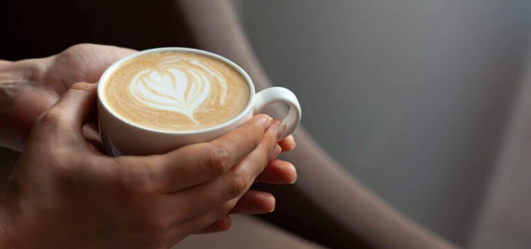 Deliciosa taza de Latte