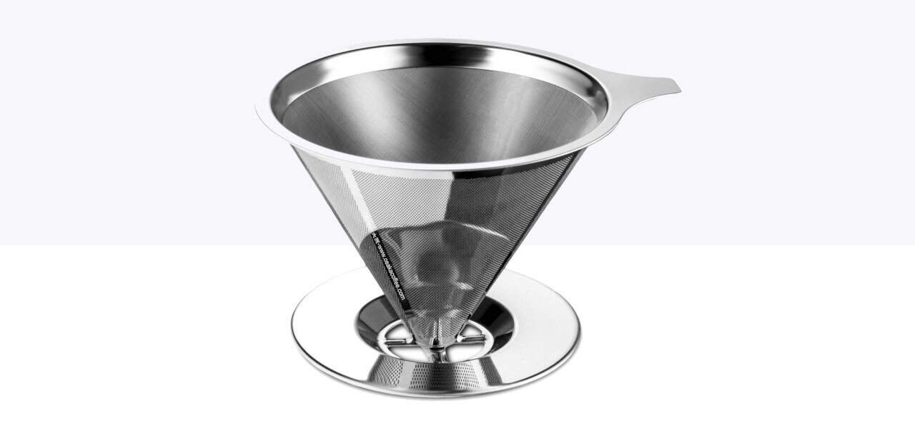 Filtros metálicos para pour over